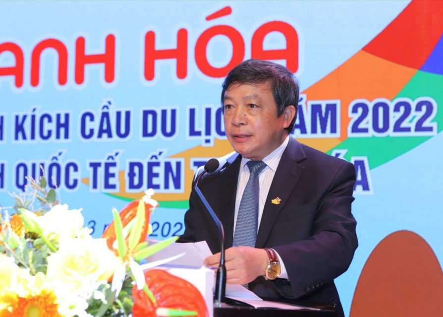 Thứ trưởng Đoàn Văn Việt phát biểu